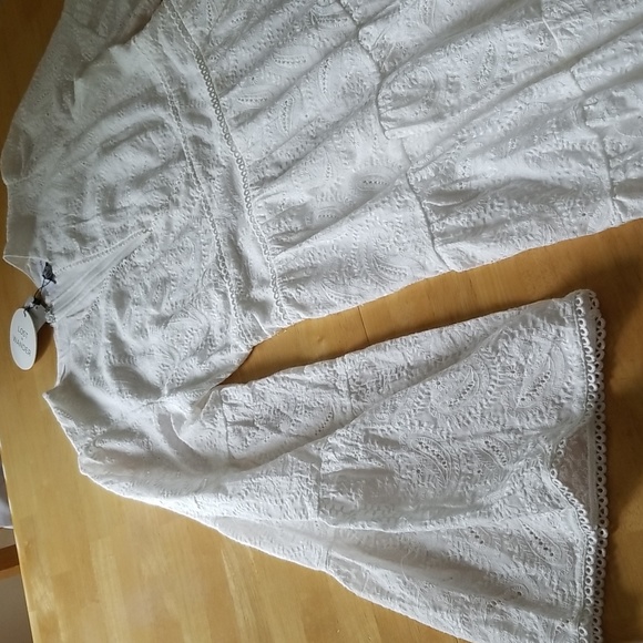 Lost + Wander Love Letters Mini Dress, White, M - Picture 9 of 16